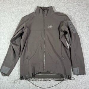 Arcteryx Mens Epsilon LT Soft Shell Jacket Mens Sz Large Black Fall Winter Rain